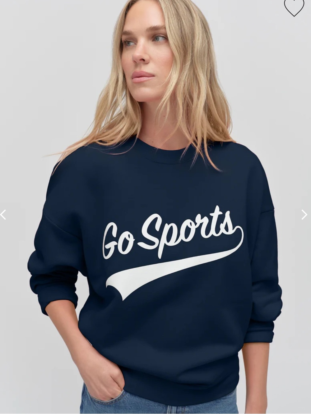 Favorite Daughter Go Sports Sweatshirt M